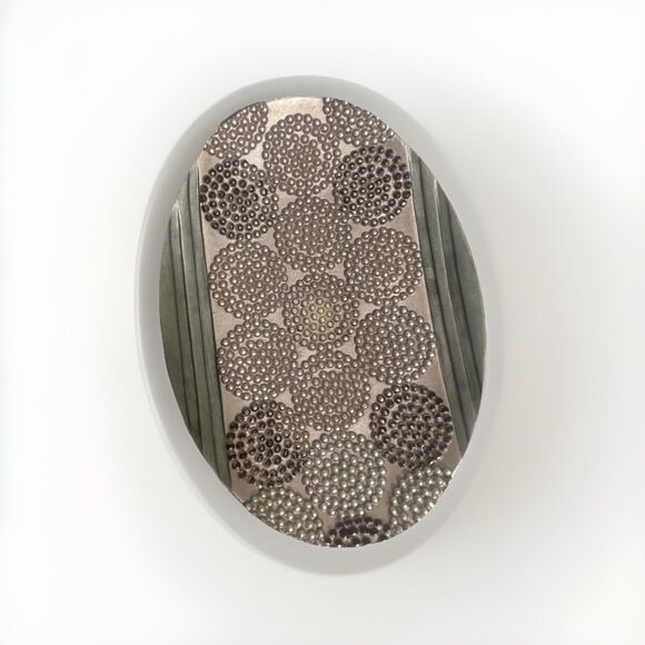 Purple, Silver, Brown And Gold, Bathroom Soap, And Toothbrush Set - Picture 2 of 5